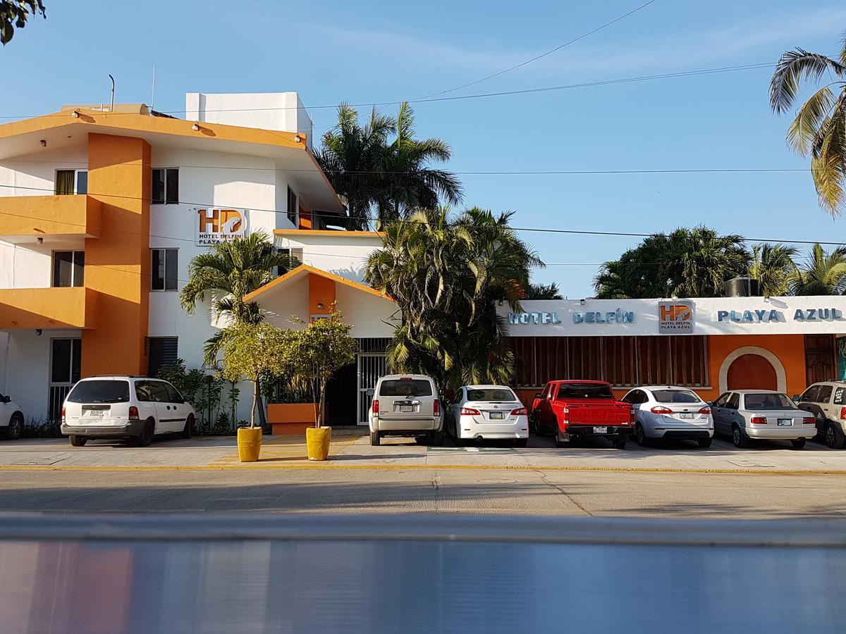 Hotel Delfin Playa Azul Lázaro Cárdenas Exterior foto